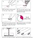 Sindy New Mermaid Effect Nail Glitter Polish Sparkly Magic Glimmer Powder Dust DIY Nail Art Tip Decoration Tools Gel UV Nails Art (Pink)