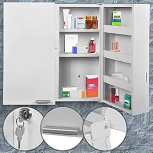 Armoire à pharmacie murale QUATRO vide 7110404 - Prévention et secours