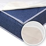 Matratzenschoner Wasserdicht Atmungsaktiv Moderno® Special Molton Betteinlage Inkontinenz mit 4 Übereckgummis in (Breite x Länge) 90x200cm - 3