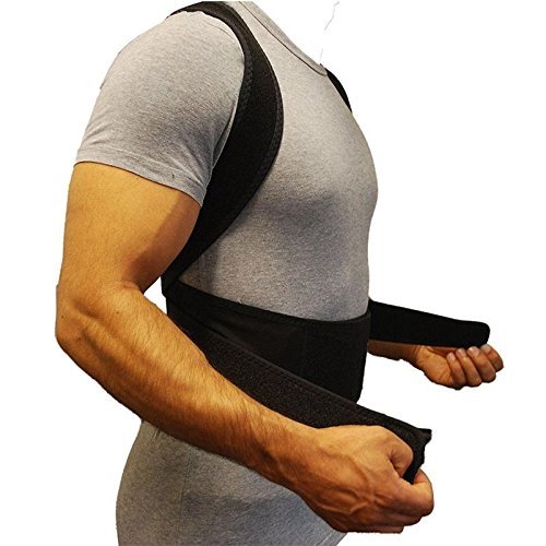 Geradehalter Rücken Bandage zur Haltungskorrektur bei Rücken Schulterschmerzen Damen und Herren von ZJchao - 5