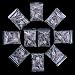 MAKARTT Nail Tips Flase Nails Fake Nail Well Less Acrylic UV Gel Half Cover Clear 500pcs 10 Sizes