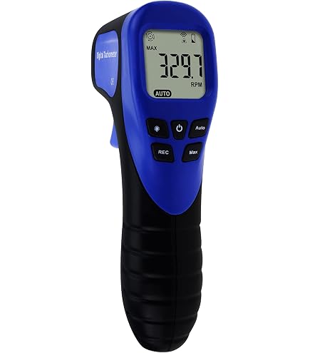 Tachymètre Stroboscopique LED - 60-999999 Tr/min, Précision 0.001%, 1500LUX, Sans Contact