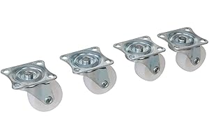 FIXMAN 31EMM LIGHT DUTY ROULETTES PIVOTANTES (LOT DE 4)