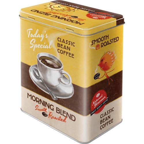 Nostalgic-Art 30116 Coffee und Chocolate Morning Blend, Vorratsdose L - 2