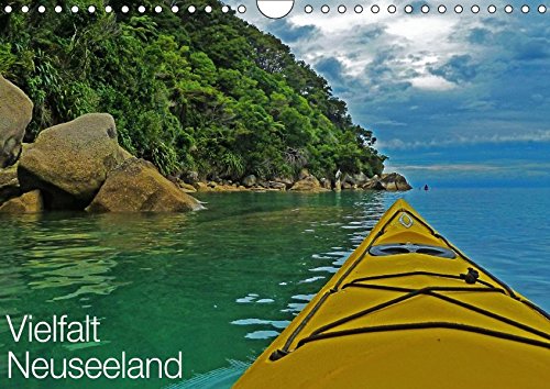 Vielfalt Neuseeland (Wandkalender 2017 DIN A4 quer): Reichtümer der Natur Aotearoas - dem Land der langen weißen Wolke (Monatskalender, 14 Seiten ) (CALVENDO Orte)