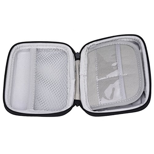 Mudder Festplattentasche Festplatte Schutzhülle Hardcase für Seagate Expansion and Backup, und WD mein Pass Ultra 2,5 Zoll tragbare externe Gerät - 6