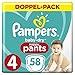 Produktbild Pampers Baby-Dry Pants/Windeln, Größe 4, mit Luftkanälen, 58 Stück