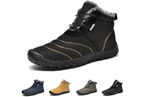 FLOSSTY Outdoor Winter Wasserfeste Barfußschuhe: Pro 2.0 Flanellschuhe - Waterproof Barefoot Shoes - Wasserfest Barfuss Schuhe