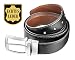 Produktbild WENKO Universal Wendegürtel - ECHT LEDER Gürtel - braun / schwarz - 125 cm (kürzbar)