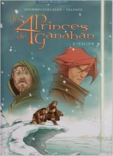jaquette livre Les 4 Princes de Ganahan, Tome 3 : Filien