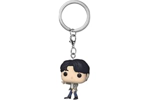 Funko Pop! Keychain: BTS - Dynamite - Jungkook - Mini Figura in Vinile da Collezione Novità Portachiavi - Riempitivi per Calze - Idea Regalo - Merchandising Ufficiale - Music Fans - Minifigure