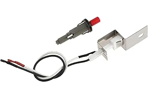 SURIEEN Kit d'allumage piézo pour barbecue à gaz, kit d'allumage pour Weber 80462, compatible avec barbecue à gaz Weber Q100 Q200