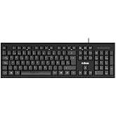 Nilox NXKBE000011 Black QWERTY Spanish Keyboard