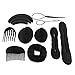 Beauty7 Hair Styling Accessories Tools Set 7 Types Styling Tools Buns Formers Doughnuts Hair Braid Hair comb bun shaper hair insert bun shaper