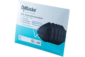 DMaske - FFP2 Masken - Deutscher Hersteller - FFP2 zertifiziert EN 149:2001 + A1:2009 - Modell: Luftkaiserin - Klimaneutrale Atemschutzmaske mit verbesserter Atemfähigkeit