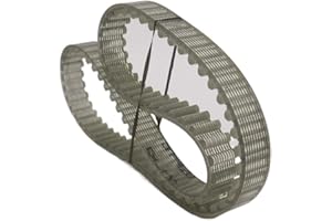 JNMING HTD 5M 480 Polyurethan PU-Stahldraht-Zahnriemen, Breite 8/10/12/20 mm. HTD5M Synchronriemen, Länge 480 mm (Size : Width 15mm)