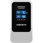 Keenetic Roamer 5G Wi-Fi 6 Hotspot Taşınabilir 4000Mah 30 cihaza kadar 2,4 in&ccedil; LCD ekran nanoSIM USB Type-C KN-5210