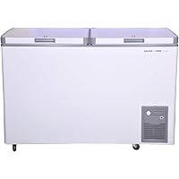 Voltas CF HT 320 DD P Double Door Deep Freezer, 320 Liters, White