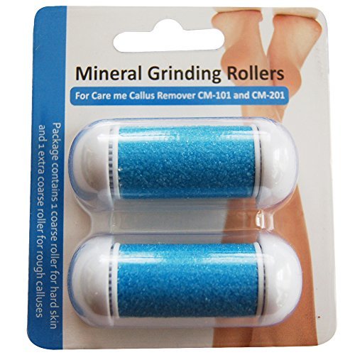Refill Rollers for Care me Callus Remover - Two Super Coarse Rollers for Hard Skin & Calluses on Foot - Suitable for All Types of Skin- pack of 2