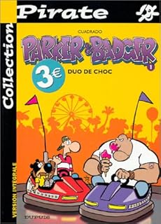 jaquette livre BD Pirate : Parker et Badger, tome 1 : Duo de choc