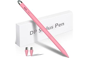 SSPEN 2IN1 Stylus for AMZ Fire Tablet Pen for Fire Max 11, Fire HD 10 All Tablets, Stylus for Samsung Galaxy Tab A9,Tab A9+ Pen All Verison Tablet (Pink)