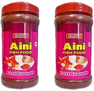 Lovely Pets Kingdom ? Taiyo Aini Fast Growth Fish Food 330g -Pack of 2