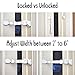 Door Buddy Baby Proof Door Lock with Adjustable Strap. No Need for Baby Gate. Child Proof Room with Litter Box while Cats Enter Easily. Installs in Seconds and is Simple & Convenient to Use. (Grey)