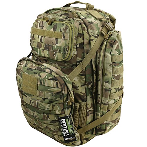 Kombat UK Unisex Outdoor Commander Backpack available in British Terrain Pattern - One Size