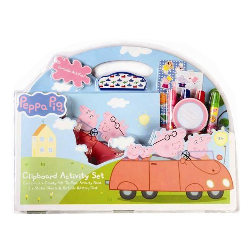 Imagen principal de Peppa Pig Set creativo con pinza, 36 x 29 cm (Fantasy Store PP0002/7546)