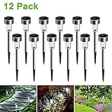 【Einfach zu Installieren】:Ehmen Sie den Isolator im Batteriefach heraus,Legen Sie einfach die Lampe in den Boden mit eingeschlossenen Spike und schalten Sie den Schalter unter der oberen Kappe, keine erfordert Draht und andere Werkzeuge, Zusammensetzung und Installation der Solarlampe in weniger als einer Minute. Schalten Sie es vor dem Gebrauch ein,Gartenbeleuchtung schaltet sich automatisch am Abend ein und und schaltet sich im Morgengrauen automatisch ab.