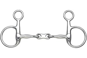 Shires Hanging Cheek French Link Snaffle-As supplied 5"