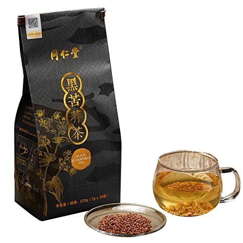 Black Buckwheat Teabags 7g*39bags Tongrentang Chinese Flora Herbal Tea 273g