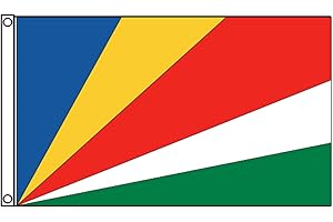 Stormflag Seychellen Flagge(90cmx150cm) Polyester Pongee 90g mit genäht.