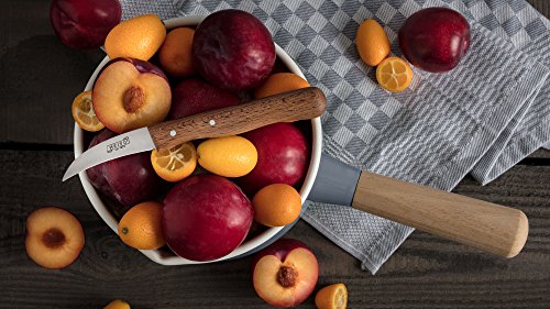 Heiso Schälmesser, Original Zöppken, Traditionell hergestellt in Solingen (Rostfreier Stahl – gerade Klinge) - 4