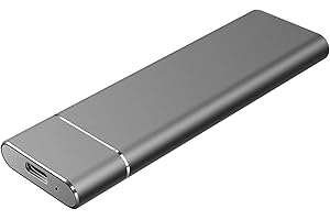 CYSJ SSD disco a stato solido portatile da 2 TB, grande capacità, ultra-veloce, unità di memoria esterna mobile per computer portatile/desktop