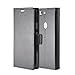 Produktbild Aomo Google Pixel Hülle Google Pixel Hülle Leder Brieftasche Cover [Buch-Art] [Karten-Schlitze] [Schlag-Fall] PU Leder Schutz Telefon Hülle für Google Pixel 2016 (5 Zoll)-Schwarz