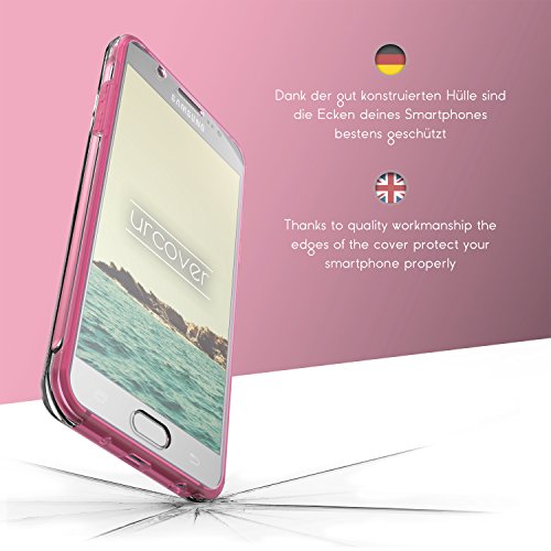 Urcover Galaxy J5 2016 Funda Nueva Versi n Mejorada Funda Carcasa Samsung Galaxy J5 2016 Completa 360 Grados TPU Crystal Clear Case suporto Qi M vil Smartphone Rosado reviews Urcover Galaxy J5 2016 Funda Nueva Versi n Mejorada Funda Carcasa Samsung Galaxy J5 2016 Completa 360 Grados TPU Crystal Clear Case suporto Qi M vil Smartphone Rosado