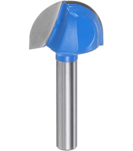 Freud 18-115 3/8" Round Nose Router Bit – 1/2" Shank For Smooth Radius Cuts