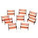 Generic 10pcs Toys Mini Dollhouse Bonsai Fairy Garden Landscape DIY Benches Size S RS.445.00