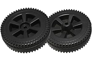 CARPANGO 2 ruote di ricambio da 17,8 cm per griglie a gas per Charbroil, barbecue e forni da forno, ruote da 177 mm