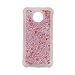 Produktbild Mokyo Moto G5S/G6 Glitzer Hülle,Luxus Glanz Flüssige Fließend Wasser Glitzer Dünne Weiche TPU Silikon Transparent Bumper mit [Frei Stylus Stift] Stoßdämpfend Kratzfeste Rutschfest Leicht Schutz Schlank Gel Gummi Durchsichtig Haut Tasche Passt perfekt für Moto G5S/G6 - Roségold