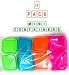 16pc Plastic Mini Storage Boxes Baby Weaning Feeding Freezer Food Pots Containers