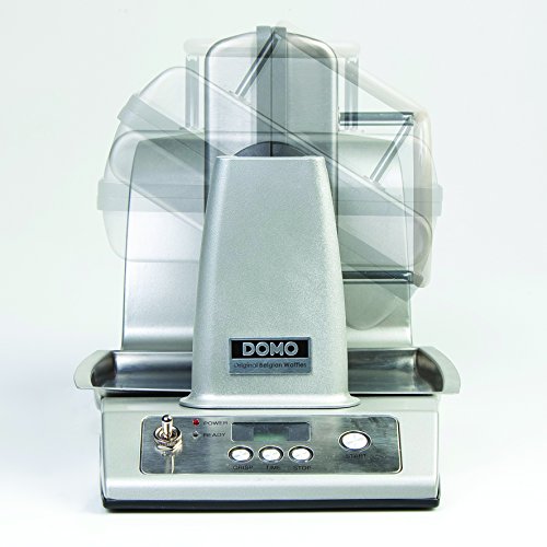 Domo DO9043W rotierendes Waffeleisen aus Edelstahl - 3