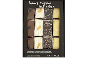 Lichfields 12 Luxury Topped Loaf Cakes (Pack of 12 x Sgl)