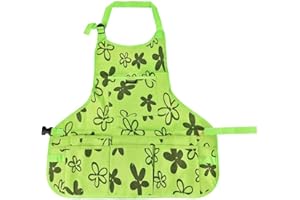 XLKJ Tablier de Travail Réglable avec Poches pour Outils de Jardin