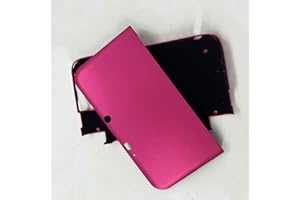 GOZAR Mehrfarben-Aluminium-Hartmetall-Fall-Shell für 3DS XL LL - Rose Red