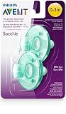AVENT – Soothie – Schnuller aus Amerika 0 bis 3 Monate – 2er Pack – Grün - 4