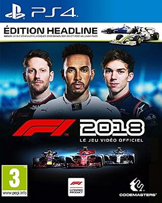 Codemasters f1 2018 ps4