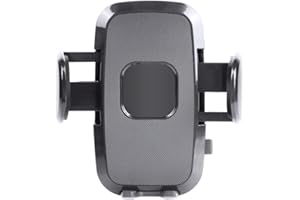 Prodrocam Porte Telephone Velo, Support Telephone pour Poussette Rotation à 360 Degrés Pick and Place en un Clic, Support Telephone Moto pour Poussettes, Scooters, Vélos, Motos, Caddies