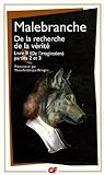De la recherche de la vérité : Livre 2